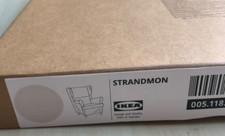 Ikea Strandmon Risane Natural Wing Chair Cover Beige 005.118.45 NEW/SEALED