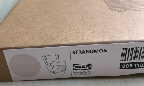 Ikea strandmon risane - risane, natural
