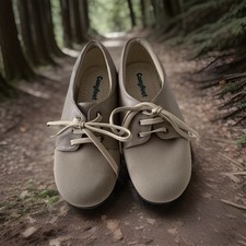 Ladies Size 6 Cosyfeet Extra Roomy Shoes, Beige Colour.