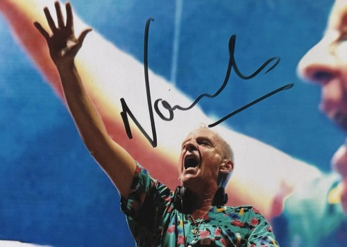 Genuine fatboy slim signed 6x4 - slim,