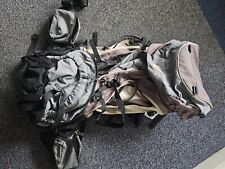 Lowe Alpine Merak ND 55 +10 with rain cover with torso fit system APS5  back