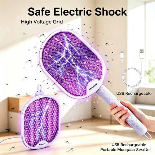 Bug zapper racket fly - zapper, swatter
