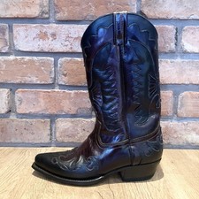 Loblan Black & Oxblood Leather