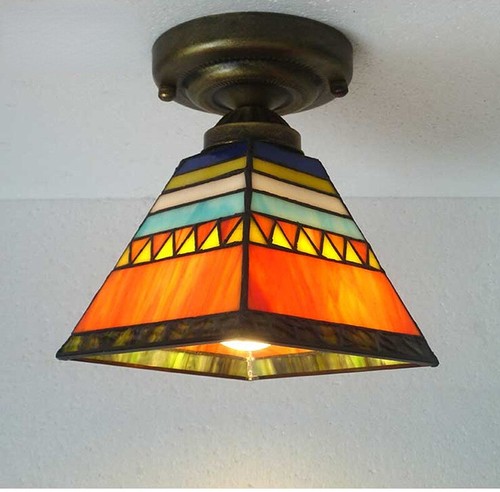 Multicolour tiffany ceiling - multicolour,