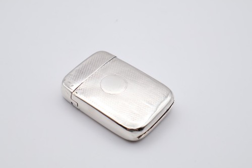 Antique sterling silver vesta - antique,
