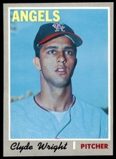1970 Topps Set Break Clyde Wright #543 NR-MINT