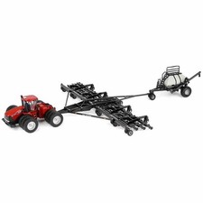 Case IH Steiger 600 HD Flexi-Coil PD5700 Air Seeder & 3450 Cart Toy Set, 1/64