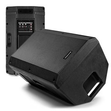 Vonyx VSA15 Active Stage Monitor Speakers Pair 15" 2000W Bluetooth PA