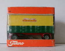 TEKNO 452 TRAILER 'AUTO TRANSIT'  GOOD BOXED 1:50
