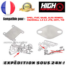 EGR ALFA ROMEO 1.9 2.4 JTD CDTI TID REMOVAL / SHUTTER PLATE CAP KIT
