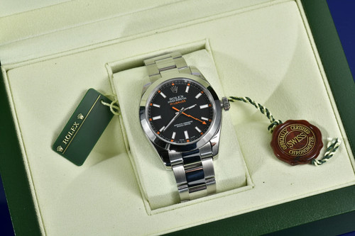 Rolex milgauss 116400 black - rolex,