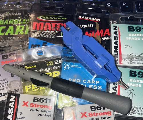 Hook tying machine - hook,