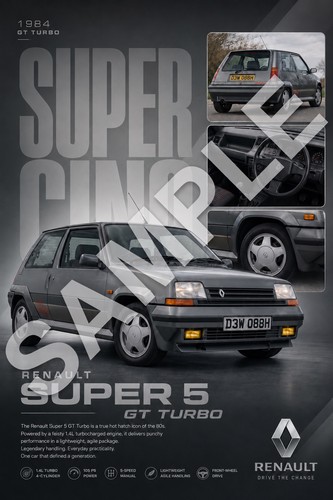 Renault turbo classic car - 5,
