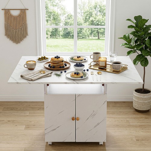 White marble effect kitchen - uk,