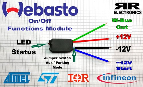 Webasto bus functions module - w-bus,