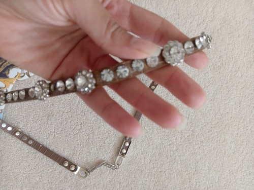 Gorgeous embellished belt - belt, wirh