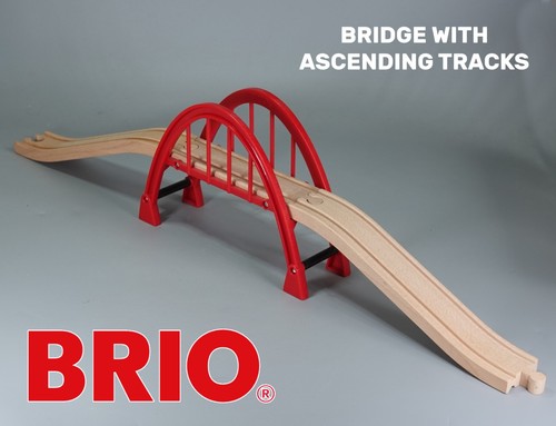 Brio bridge with ascending - bridge,
