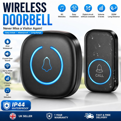 Wireless door bells waterproof - wireless,