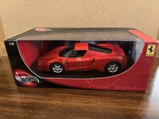 Hot Wheels 1:18 Scale Enzo Ferrari Red. Boxed Unopened 2002.