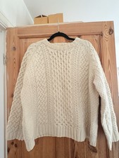 Vintage Aran Cable Knit Jumper