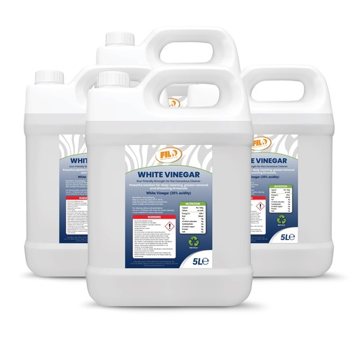 White vinegar 5l natural - 20%,