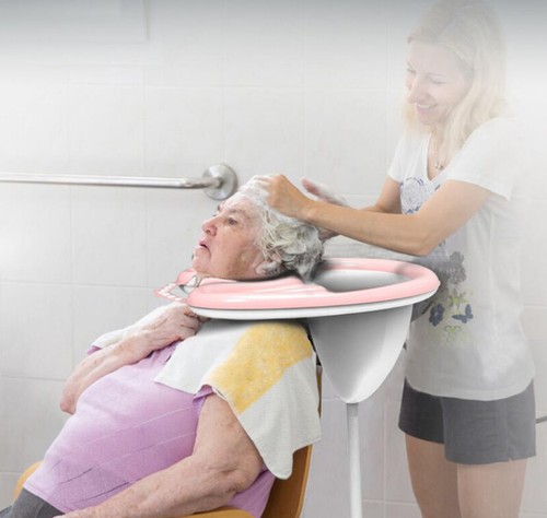 Inflatable portable hair wash - portable,