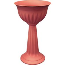 75cm Tall Terracotta Urn Plant Pot Outdoor Garden Plastic Planter Water Feature