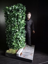 1/6 Halloween 78 Myers Hedge Diorama Base only