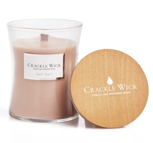 Crackle wick candle - wick,