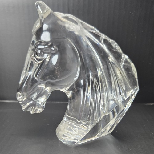 Waterford crystal horse head - waterford,