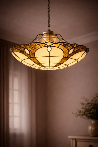 Tiffany style ceiling light - ceiling,