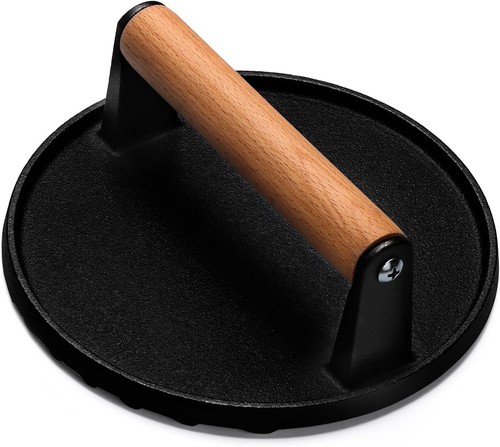 Inch griddle press cast - griddle, iron