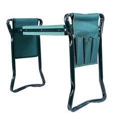 Garden Kneeling Stool Weeding And Planting Flowers Folding Stool Tool Bag (sid