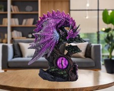 Purple Dragon Eye Figurine Ornament Statue Nemesis Now New & Boxed 17cm