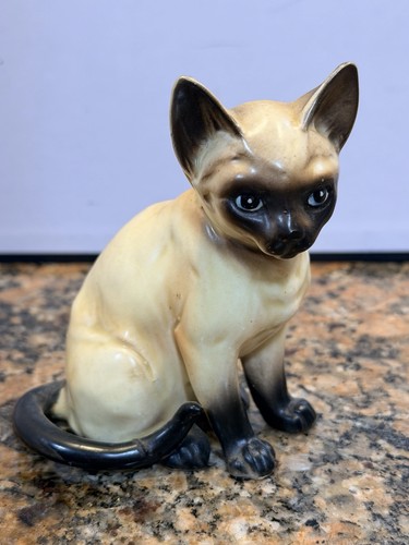 Lefton siamese cat kitten - lefton,
