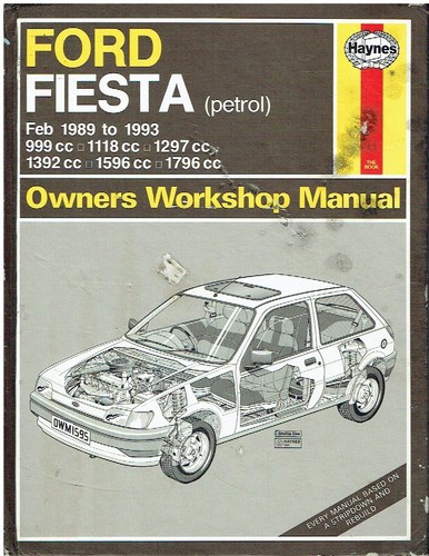 Ford fiesta mk3 1 - 1.0, 1.1