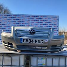 TOYOTA AVENSIS ESTATE 5DR MK2 2004 SILVER 6T1 FRONT BUMPER MARKS