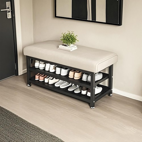 Shoe bench storage rack - shoe,
