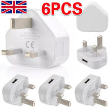 6 Pack UK USB Wall Charger 3