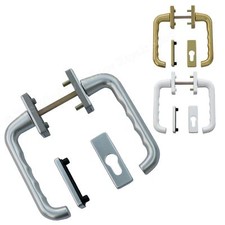 Tilt & Slide Patio Door Handle Set UPVC Doors Hoppe Paris Lever Pair Set