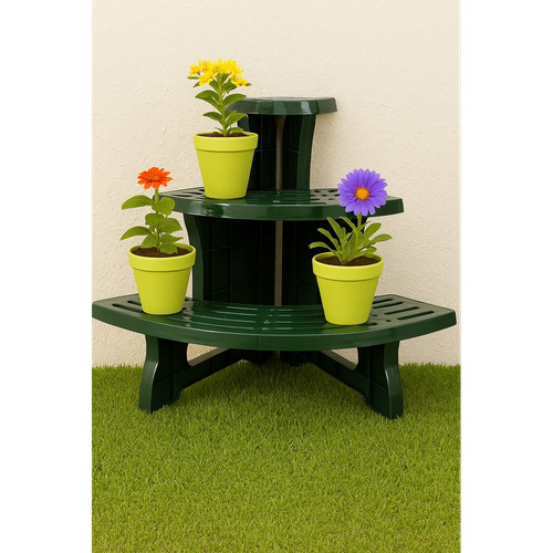Tier corner plant stand - 3,