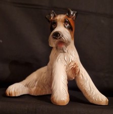 Vintage Airedale Irish Terrier Firgurine by Royal Copley