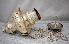 Hanging Votive Candle, Small Sanctuary Lamp with Glass Cup (CU763) chalice co