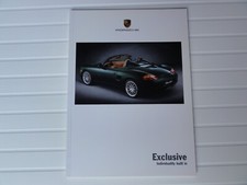 PORSCHE EXCLUSIVE Customisation Options Brochure 2001