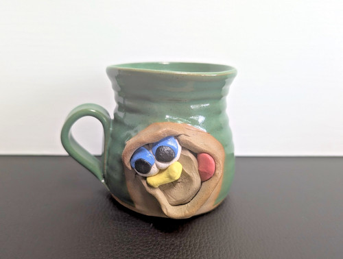 Pretty ugly pottery mug wales - pretty,