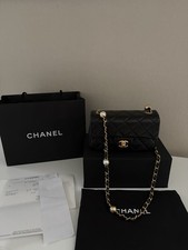 Chanel Quilted Lambskin Pearl
