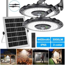Double Head Solar LED Pendant