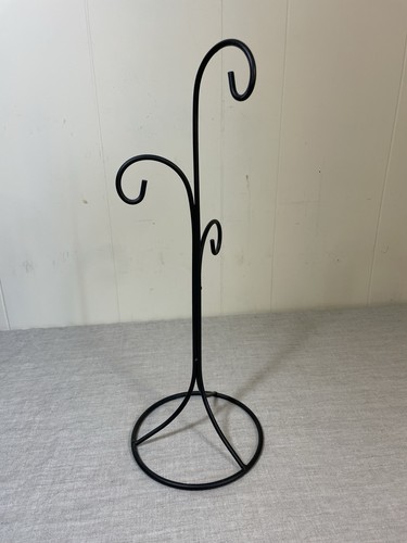 Black metal counter stand - black,