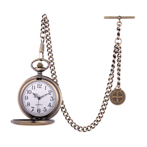 Antique design quartz pocket - design,