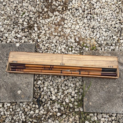 Piece split cane antique - 4,